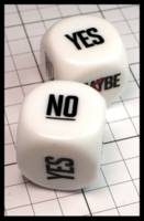 Dice : Dice - 6D - Yes No Maybe Dice - JA Collection Apr 2024